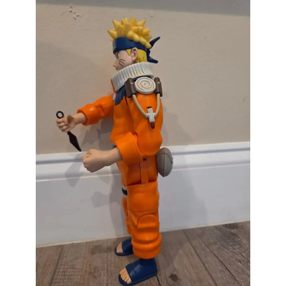 Naruto Uzumaki Interactive Action Figure – Sound Effects & Kunai – Approx. 12